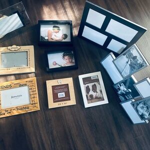 Assorted Photo Frames Collection